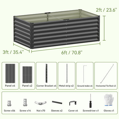 COMHOMA 2 Pack Planter Box with Trellis and Wheels, 48In Elevated Raised Garden Bed, Drainage Holes, Outdoor Lattice for Climbing Flowers, Vegetables, Patio Balcony, Brown