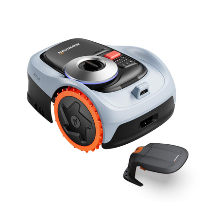 Segway Navimow i110N Robot Lawn Mower Perimeter Wire Free 1/4 Acre RTK+Vision Robotic Lawnmower, AI-Assisted Mapping, Virtual Boundary, APP Control, 58dB(A) Quiet, Multi-Zone Management