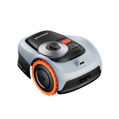 Segway Navimow i110N Robot Lawn Mower Perimeter Wire Free 1/4 Acre RTK+Vision Robotic Lawnmower, AI-Assisted Mapping, Virtual Boundary, APP Control, 58dB(A) Quiet, Multi-Zone Management