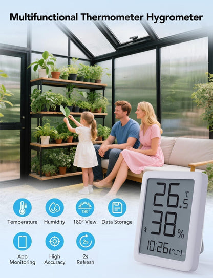 12x12 FT T-Shape Greenhouses, Polycarbonate Green House with UV Protection, Heavy Duty Greenhouse with Windproof Aluminum Frame, Roof Vent & Quick-Install Design for Backyard or Garden Use