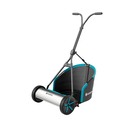 GARDENA (4018) Classic 16" Reel Lawn Mower with 5 Blades. The Lawn Mower for Everyday use with No Gas, No Electricity Makes Mowing a Breeze. Best Yard Tools You can own.