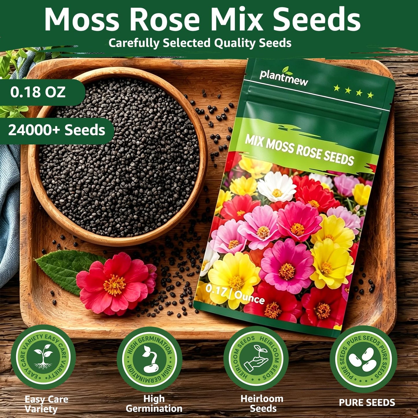 Foxglove Seeds Perennial – Mixed Colors, 200,000+ Seeds Bulk Pack for Easy-to-Grow Home Gardening, Tall Spire Blooms for Garden Borders, Attract Hummingbirds & Bees