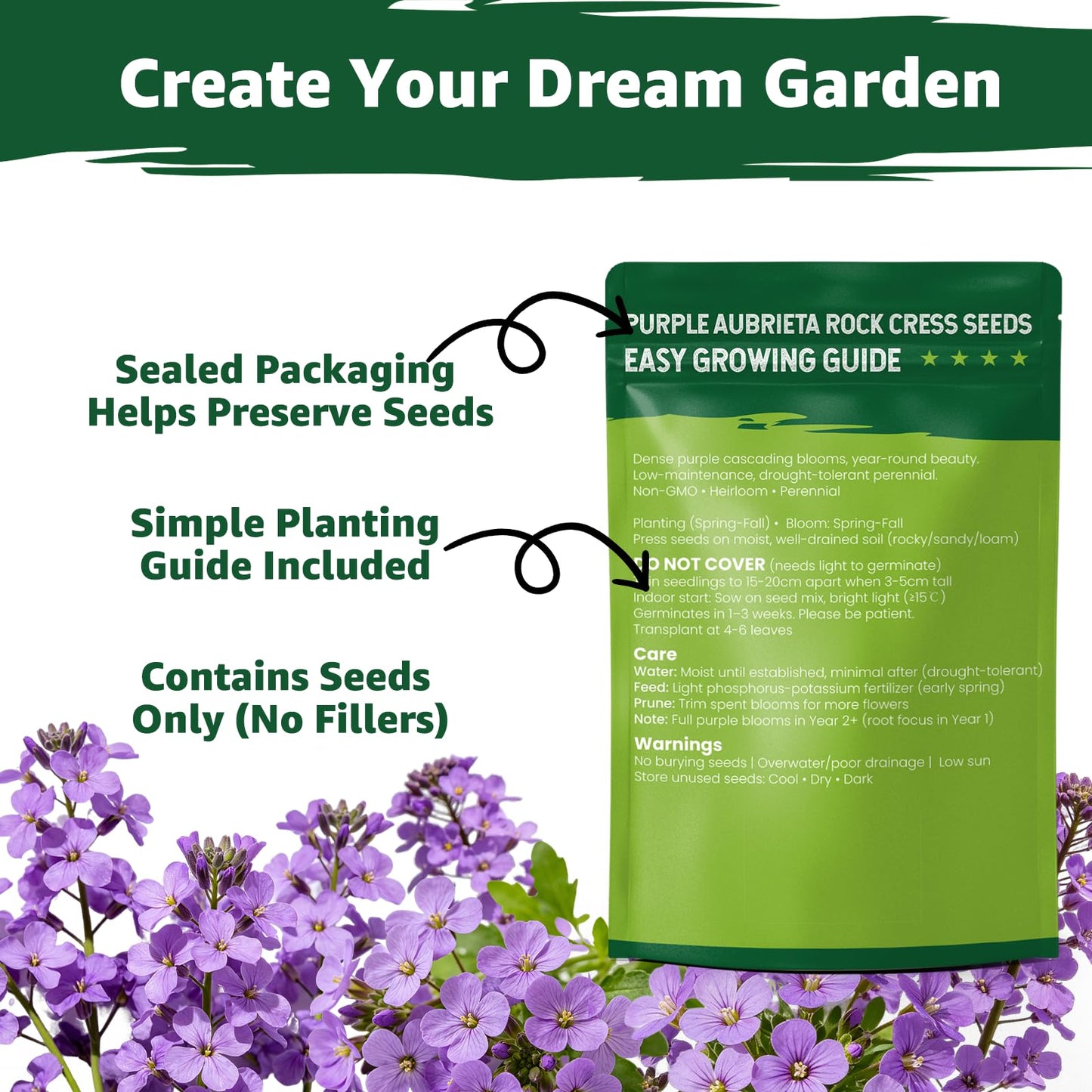 Foxglove Seeds Perennial – Mixed Colors, 200,000+ Seeds Bulk Pack for Easy-to-Grow Home Gardening, Tall Spire Blooms for Garden Borders, Attract Hummingbirds & Bees