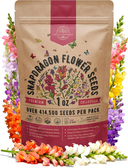 Sunflower Mix Seeds Pack 8 oz - Over 10,300 Non-GMO Heirloom Sunflower Seeds for Planting, Annual Flowers in Individual Seed Packet for Planting Home Garden Indoor & Outdoor Gardening