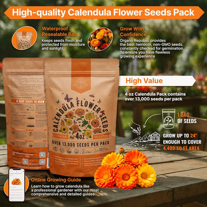 Sunflower Mix Seeds Pack 8 oz - Over 10,300 Non-GMO Heirloom Sunflower Seeds for Planting, Annual Flowers in Individual Seed Packet for Planting Home Garden Indoor & Outdoor Gardening
