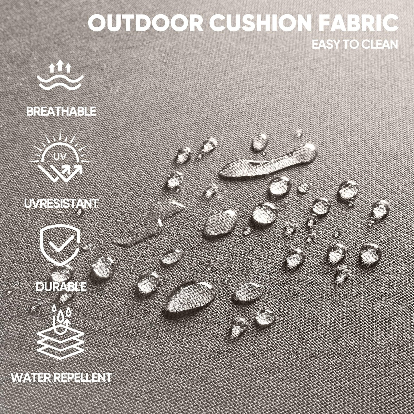 Luxury Patio Furniture Set with 6-inch Thick Cushion, Outdoor Furniture with Fire Pit Table, Swivel Chairs, Sofa, Side Table, Ottomans, 9pcs Wicker Conversation Set(Brown Wicker | Grey Cushion)