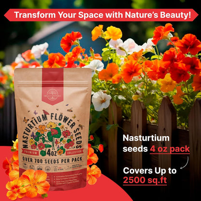 Sunflower Mix Seeds Pack 8 oz - Over 10,300 Non-GMO Heirloom Sunflower Seeds for Planting, Annual Flowers in Individual Seed Packet for Planting Home Garden Indoor & Outdoor Gardening