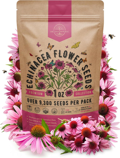 Sunflower Mix Seeds Pack 8 oz - Over 10,300 Non-GMO Heirloom Sunflower Seeds for Planting, Annual Flowers in Individual Seed Packet for Planting Home Garden Indoor & Outdoor Gardening