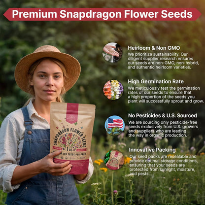 Sunflower Mix Seeds Pack 8 oz - Over 10,300 Non-GMO Heirloom Sunflower Seeds for Planting, Annual Flowers in Individual Seed Packet for Planting Home Garden Indoor & Outdoor Gardening