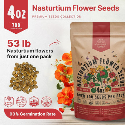 Sunflower Mix Seeds Pack 8 oz - Over 10,300 Non-GMO Heirloom Sunflower Seeds for Planting, Annual Flowers in Individual Seed Packet for Planting Home Garden Indoor & Outdoor Gardening